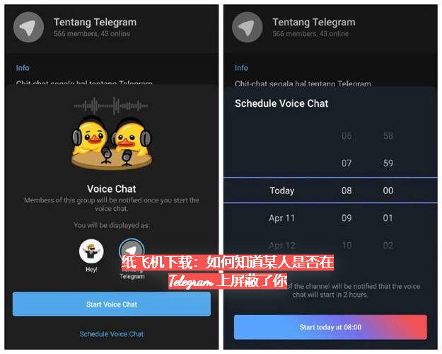 纸飞机下载：怎么知道或人是否在 Telegram 上屏蔽了你